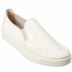 The Flexx | Sneak Name Slip on Sneakers Perla White size 9